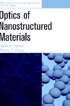 portada optics of nanostructured materials (en Inglés)