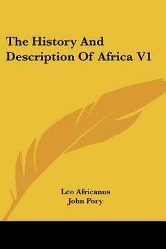 portada the history and description of africa v1 (en Inglés)