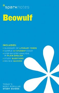 portada Beowulf Sparknotes Literature Guide: Volume 18 (in English)