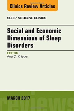 portada Social and Economic Dimensions of Sleep Disorders, An Issue of Sleep Medicine Clinics, 1e (The Clinics: Internal Medicine)