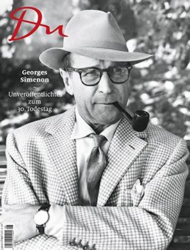 portada Du896 - das Kulturmagazin. Georges Simenon (en Alemán)