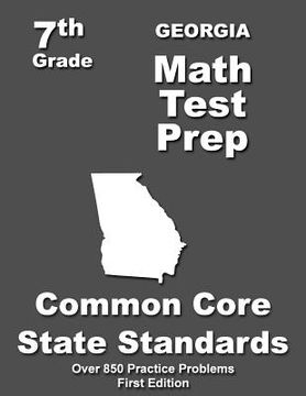 portada Georgia 7th Grade Math Test Prep: Common Core Learning Standards (en Inglés)