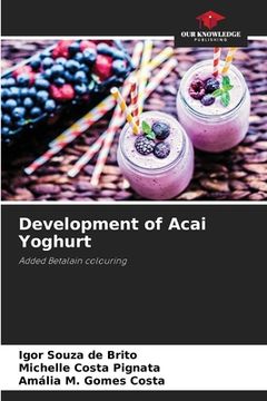 portada Development of Acai Yoghurt (en Inglés)