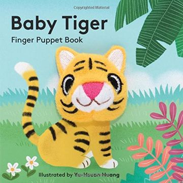 portada Baby Tiger: Finger Puppet Book (Finger Puppet Books)
