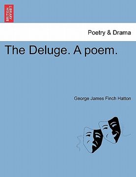 portada the deluge. a poem. (en Inglés)