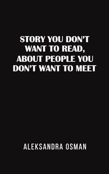portada Story you Don't Want to Read, About People you Don't Want to Meet (en Inglés)