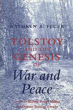 portada tolstoy and the genesis of "war and peace" (en Inglés)