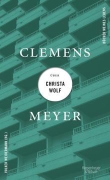 portada Clemens Meyer Über Christa Wolf (en Alemán)
