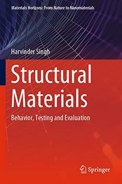 portada Structural Materials: Behavior, Testing and Evaluation (en Inglés)