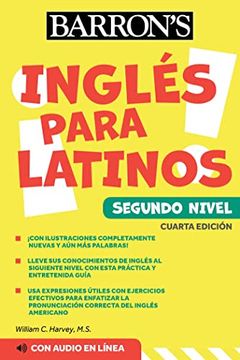 portada Ingles Para Latinos, Level 2 + Online Audio (Barron's Foreign Language Guides) (in English)