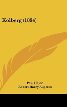 portada kolberg (1894) (en Inglés)