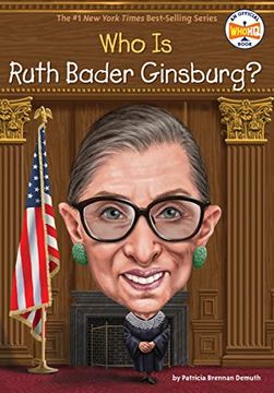 portada Who is Ruth Bader Ginsburg? (Who Was? ) (in English)