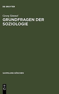 portada Grundfragen der Soziologie (in German)