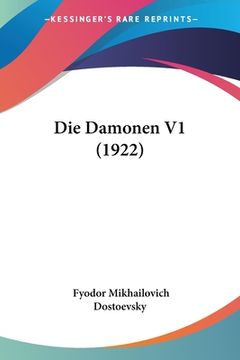 portada Die Damonen V1 (1922) (en Alemán)