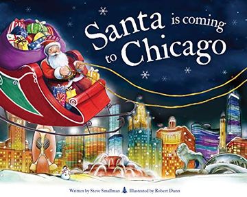 portada Santa is Coming to Chicago (en Inglés)