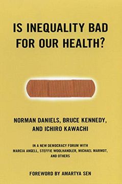 portada Is Inequality bad for our Health? (New Democracy Forum) 