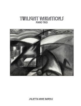 portada Twilight Variations: for piano trio (en Inglés)