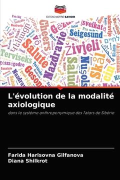 portada L'évolution de la modalité axiologique (in French)