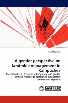 portada a gender perspective on landmine management in kampuchea (en Inglés)