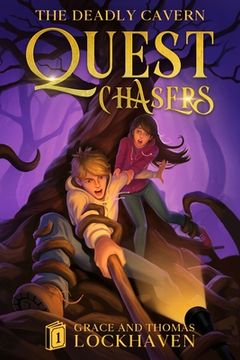 portada Quest Chasers: The Deadly Cavern (2024 Cover Version) (en Inglés)