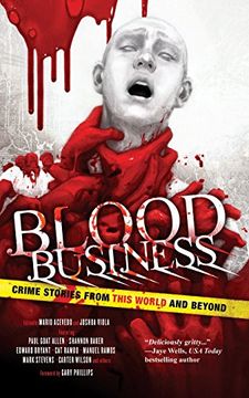portada Blood Business: Crime Stories from This World and Beyond (en Inglés)