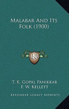 portada malabar and its folk (1900) (en Inglés)