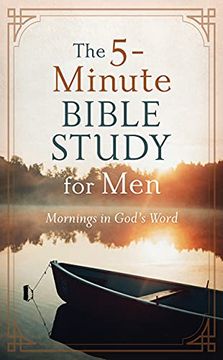 portada The 5-Minute Bible Study for Men: Mornings in God's Word (en Inglés)