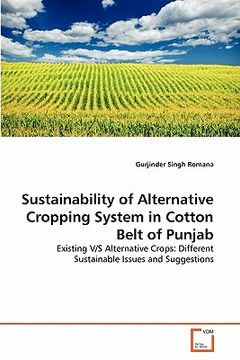 portada sustainability of alternative cropping system in cotton belt of punjab (en Inglés)