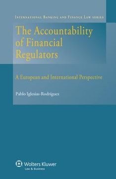 portada The Accountability of Financial Regulators: A European and International Perspective (in English)