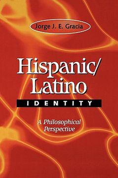 portada hispanic / latino identity: a philosophical perspective (en Inglés)