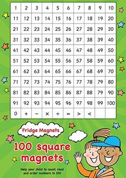 portada Fridge Magnets - 100 Square Maths Magnets (Scholastic Magnets)