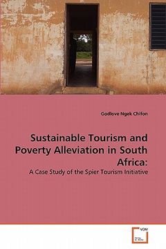portada sustainable tourism and poverty alleviation in south africa (en Inglés)