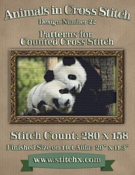 portada Animals in Cross Stitch: Design Number 22 (en Inglés)