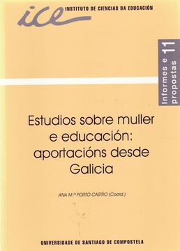 portada Estudios Sobre Muller e Educación: Aportacións Desde Galicia