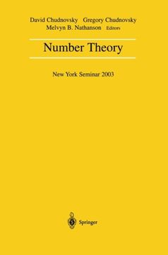 portada Number Theory: New York Seminar 2003
