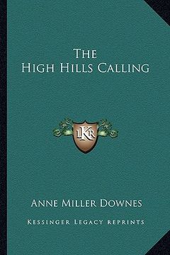 portada the high hills calling (in English)