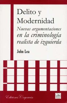 portada Delito y Modernidad. Nuevas Argumentaciones en la Criminologia Realista de Izquierda (in Spanish)