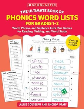 portada The Ultimate Book of Phonics Word Lists: Grades 1-2: Games & Word Lists for Reading, Writing, and Word Study (in English)