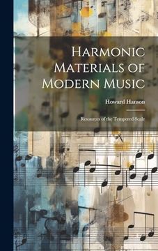portada Harmonic Materials of Modern Music; Resources of the Tempered Scale (in English)