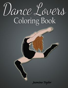 portada Dance Lovers Coloring Book (en Inglés)