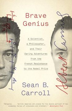portada Brave Genius: A Scientist, a Philosopher, and Their Daring Adventures From the French Resistance to the Nobel Prize (en Inglés)