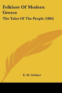 portada folklore of modern greece: the tales of the people (1884) (en Inglés)