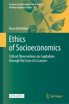 portada Ethics of Socioeconomics: Critical Observations on Capitalism Through the Lens of a Lawyer (en Inglés)