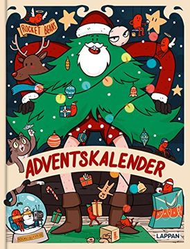 portada Rocket Beans Adventskalender: 24 Doppelseiten mit Weihnachtlichen Überraschungen? Präsentiert von Rocket Beans tv! | Kalender zum Auftrennen | Ideales Geschenk für Nerds und Geeks
