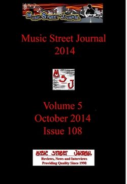portada Music Street Journal 2014: Volume 5 - October 2014 - Issue 108 Hardcover Edition