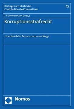 portada Korruptionsstrafrecht (en Alemán)