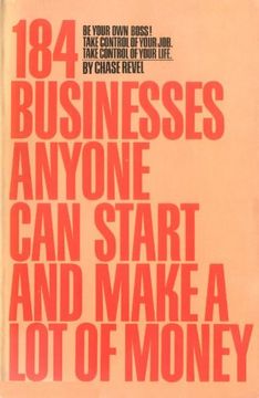 portada 184 Businesses Anyone can Start and Make a lot of Money (en Inglés)