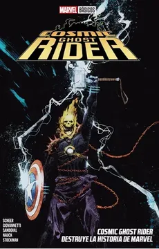 portada Cosmic Ghost Rider Destruye La Historia De Marvel