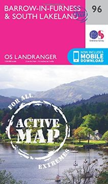 portada Barrow-In-Furness & South Lakeland (OS Landranger Map)