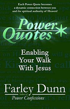 portada Power Quotes: Enabling Your Walk With Jesus (en Inglés)